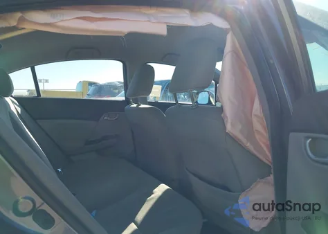 2012 Honda Civic Lx z USA, uszkodzony, nr VIN 19XFB2F58CE379473